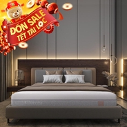 Nệm foam Comfy Lux 3.0 cao cấp tương thích toàn diện dày 25cm