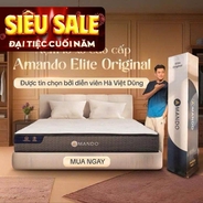 Nệm lò xo Amando Elite Original túi độc lập tiêu chuẩn khách sạn 5 sao dày 23cm