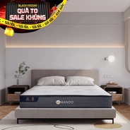 Nệm lò xo Amando Elite Original túi độc lập tiêu chuẩn khách sạn 5 sao dày 23cm