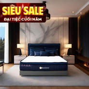 Nệm lò xo Amando Innovation 7 vùng linh hoạt dày 30cm