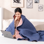 Chăn bốn mùa micro satin Goodnight Mori