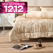 Chăn chần sợi gỗ thiên nhiên tencel Amando Aleena