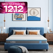 Nệm foam iComfy Coolax massage thoáng mát dày 15cm