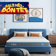 Nệm foam iComfy Coolax massage thoáng mát dày 15cm