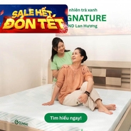 Nệm Gummi Signature – Công nghệ kép, nâng đỡ vượt trội, kháng khuẩn tối đa
