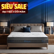 Nệm lò xo Dunlopillo de.Stress Release túi độc lập phân 5 vùng nâng đỡ chuyên sâu