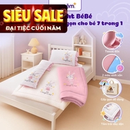 Bộ tấm trải trẻ em đi học Goodnight Deepsleep Thỏ TC002