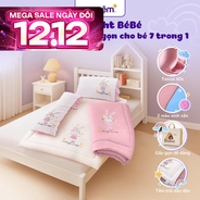 Bộ tấm trải trẻ em đi học Goodnight Deepsleep Thỏ TC002