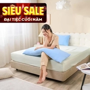 Combo Gối ôm Poppy kèm vỏ gối cooling