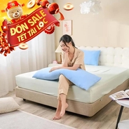 Combo Gối ôm Poppy kèm vỏ gối cooling