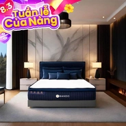 Nệm lò xo Amando Innovation 7 vùng linh hoạt dày 30cm