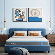 Nệm foam iComfy Coolax massage thoáng mát dày 15cm