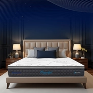 [Mới - Độc quyền] Nệm lò xo túi độc lập 3 vùng Dunlopillo de.Stress Powerful