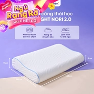 Gối foam công thái học cao cấp Goodnight Nori 2.0