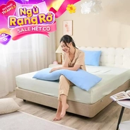 Combo Gối ôm Poppy kèm vỏ gối cooling