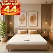 Nệm cao su Gummi 7zones nhập khẩu dày 12cm