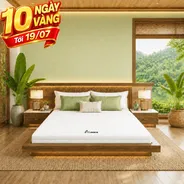 Nệm cao su Gummi 7zones nhập khẩu dày 12cm