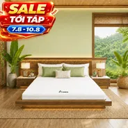 Nệm cao su Gummi 7zones nhập khẩu dày 12cm