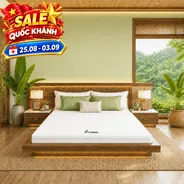 Nệm cao su Gummi 7zones nhập khẩu dày 12cm