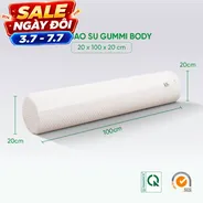 Gối ôm Cao su Gummi Body 100% thiên nhiên thoáng mát