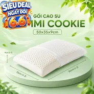 Gối cao su Gummi Cookie 100% thiên nhiên nâng đỡ, giảm căng cơ