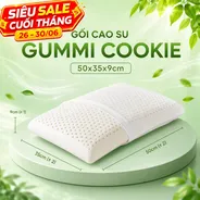 Gối cao su Gummi Cookie 100% thiên nhiên nâng đỡ, giảm căng cơ