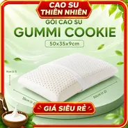 Gối cao su Gummi Cookie 100% thiên nhiên nâng đỡ, giảm căng cơ