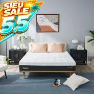 (Phiên bản giới hạn) Nệm Foam Tempur Pro Plus Firm cân bằng trọng lực dày 25cm