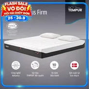 (Nhập Khẩu Đan Mạch) Nệm Foam Tempur Pro Plus Firm cân bằng trọng lực dày 25cm