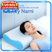 [BST Ngủ mát] Gối foam Comfy Nami ngủ nhanh mây tuyết, định hình cổ vai gáy