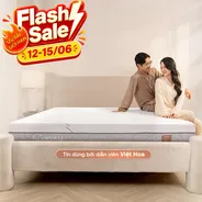 Nệm foam làm mát, kháng khuẩn nâng đỡ 5 vùng Comfy Lux 1.0