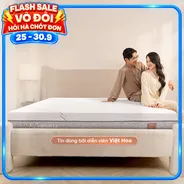 Nệm foam làm mát, kháng khuẩn nâng đỡ 5 vùng Comfy Lux 1.0