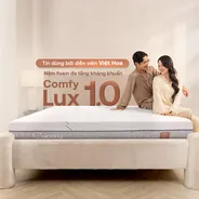 Nệm foam làm mát, kháng khuẩn nâng đỡ 5 vùng Comfy Lux 1.0