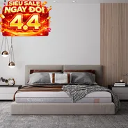 Nệm foam Comfy Lux 2.0 cao cấp kháng khuẩn kép dày 22cm