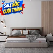Nệm foam Comfy Lux 2.0 cao cấp kháng khuẩn kép dày 22cm