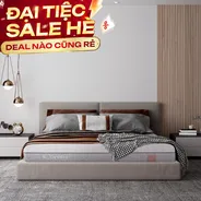 Nệm foam Comfy Lux 2.0 cao cấp kháng khuẩn kép dày 22cm