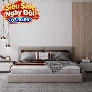 Nệm foam Comfy Lux 2.0 cao cấp kháng khuẩn kép dày 22cm