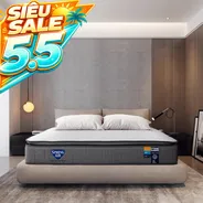 Nệm lò xo Spring Air Back Supporter Firm Plus nâng đỡ làm mát dày 26cm