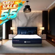 Nệm lò xo Amando Innovation 7 vùng linh hoạt dày 30cm