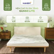 Nệm cao su đa tầng Gummi Lite giá tốt dày 10cm