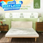 Nệm cao su đa tầng Gummi Lite giá tốt dày 10cm