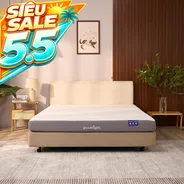 Nệm foam Goodnight Massage 2.0 (Hachi) giảm áp lực dày 15cm