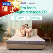 Nệm foam Goodnight Massage 2.0 (Hachi) giảm áp lực dày 15cm