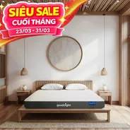 Nệm foam Goodnight Massage 2.0 (Hachi) giảm áp lực dày 15cm