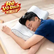 Gối foam Goodnight Nori 1.0 lượn sóng nâng đỡ cổ vai gáy