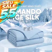 Chăn băng tuyết Amando Ice Silk mỏng nhẹ, giải nhiệt mùa hè