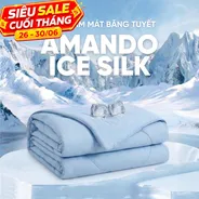 Chăn băng tuyết Amando Ice Silk mỏng nhẹ, giải nhiệt mùa hè