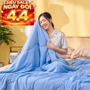 Chăn Amando Ice silk làm mát mỏng nhẹ (BST Ngủ Mát)