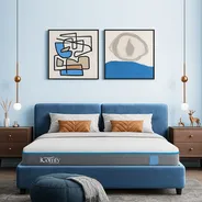 Nệm foam iComfy Coolax massage băng tuyết mát lạnh dày 15cm