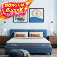 Nệm foam iComfy Coolax massage băng tuyết dày 15cm